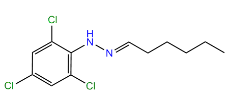 Hexanal 2,4,6-trichlorophenyl hydrazone